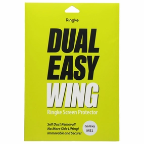bubble resistant layer Ringke Dual Easy Wing Screen Protector (2-Pack) for Samsung Galaxy M51