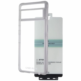 Case-Mate Tough Protection Pack Case and Screen for Google Pixel 7 Pro - Clear Premium Texture Layer Practical Accessory