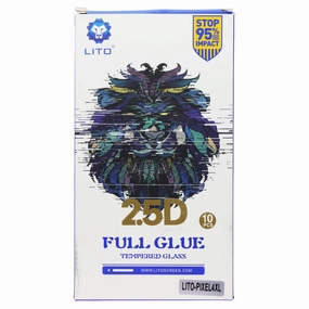 Screen Protector Pro LITO 2.5D Full Glue Tempered Glass for Google Pixel 4 XL - 10 Pack