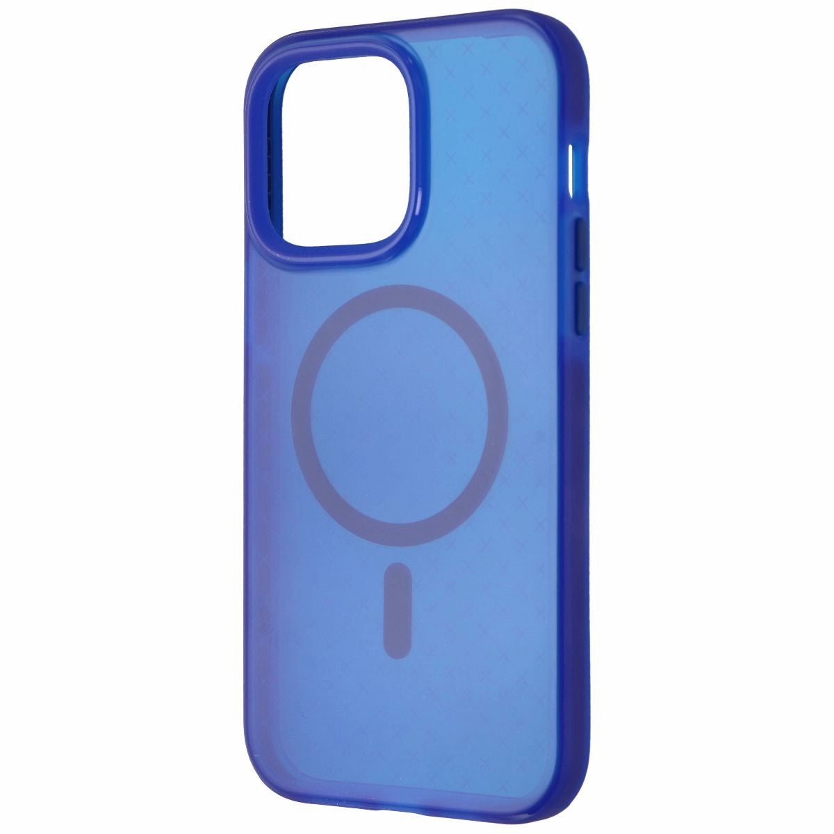 Tech21 Evo Check Case for  MagSafe for iPhone 14 Pro Max - Classic Blue Protective Shell Design Compact Texture Layer