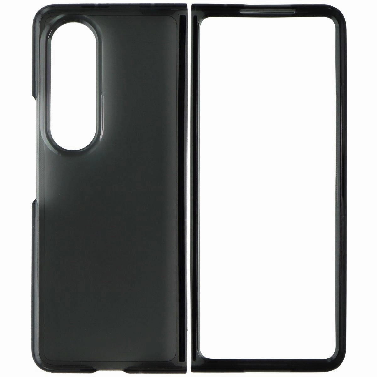 Tech21 EvoTint Series Case for Samsung Galaxy Z Fold4 - Tint Black Minimal Build Texture Lightweight Frame