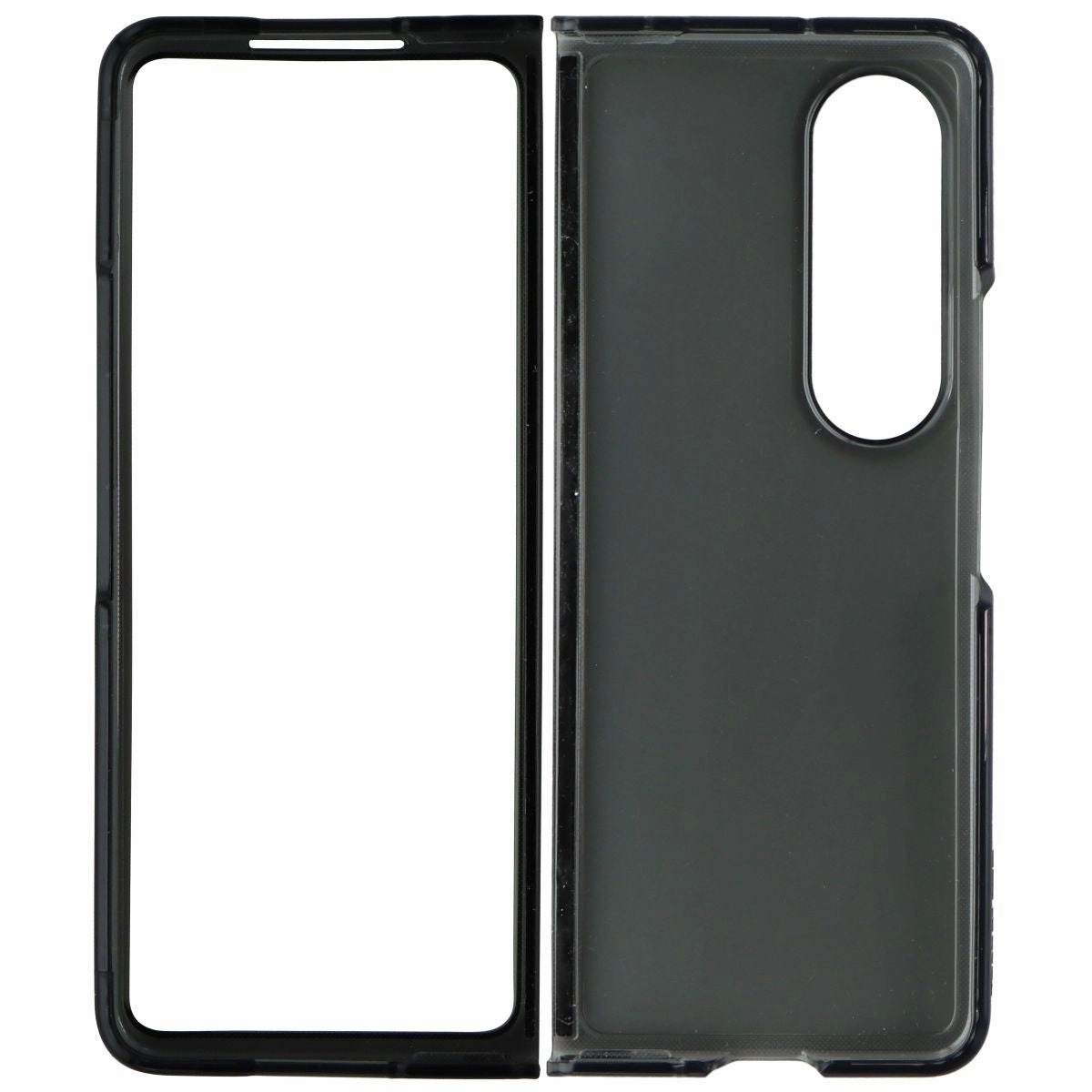 Durable Shape Grip Enhanced Tech21 EvoTint Series Case for Samsung Galaxy Z Fold4 - Tint Black
