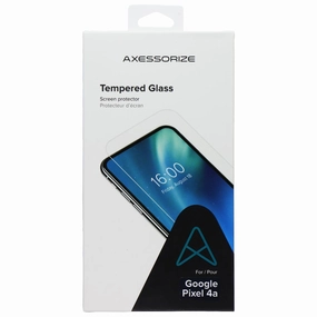 Axessorize Tempered Glass Screen Protector for Google Pixel 4a Screen Guarding Film