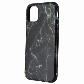 Unique London Eco-Friendly Back Case for Apple iPhone 11 and XR - Black Marble Premium Quality Smooth Shield