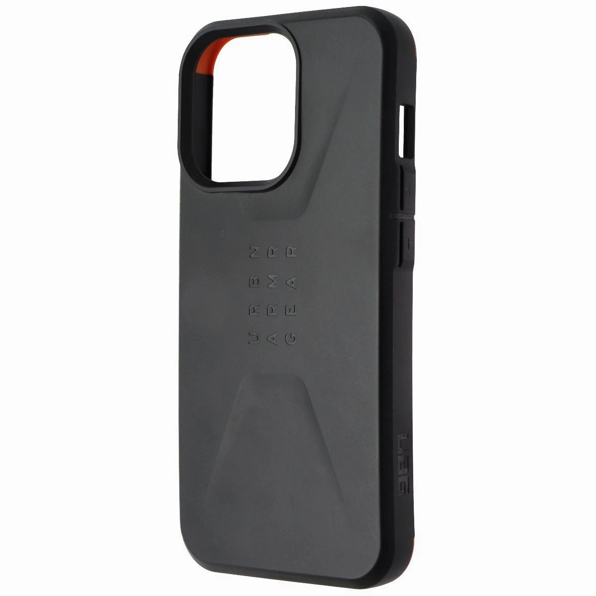 Soft edges easy installation Urban Armor Gear Civilian Case for Apple iPhone 13 Pro - Black