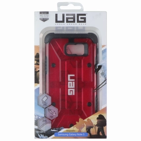 Urban Armor Gear Composite Case Cover for Samsung Galaxy Note5 - Red / Black Customizable Option