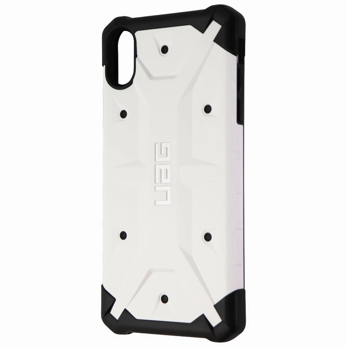 Modern Surface Design Refined Form Urban Armor Gear Pathfinder Series for iPhone XS Max - White / Black