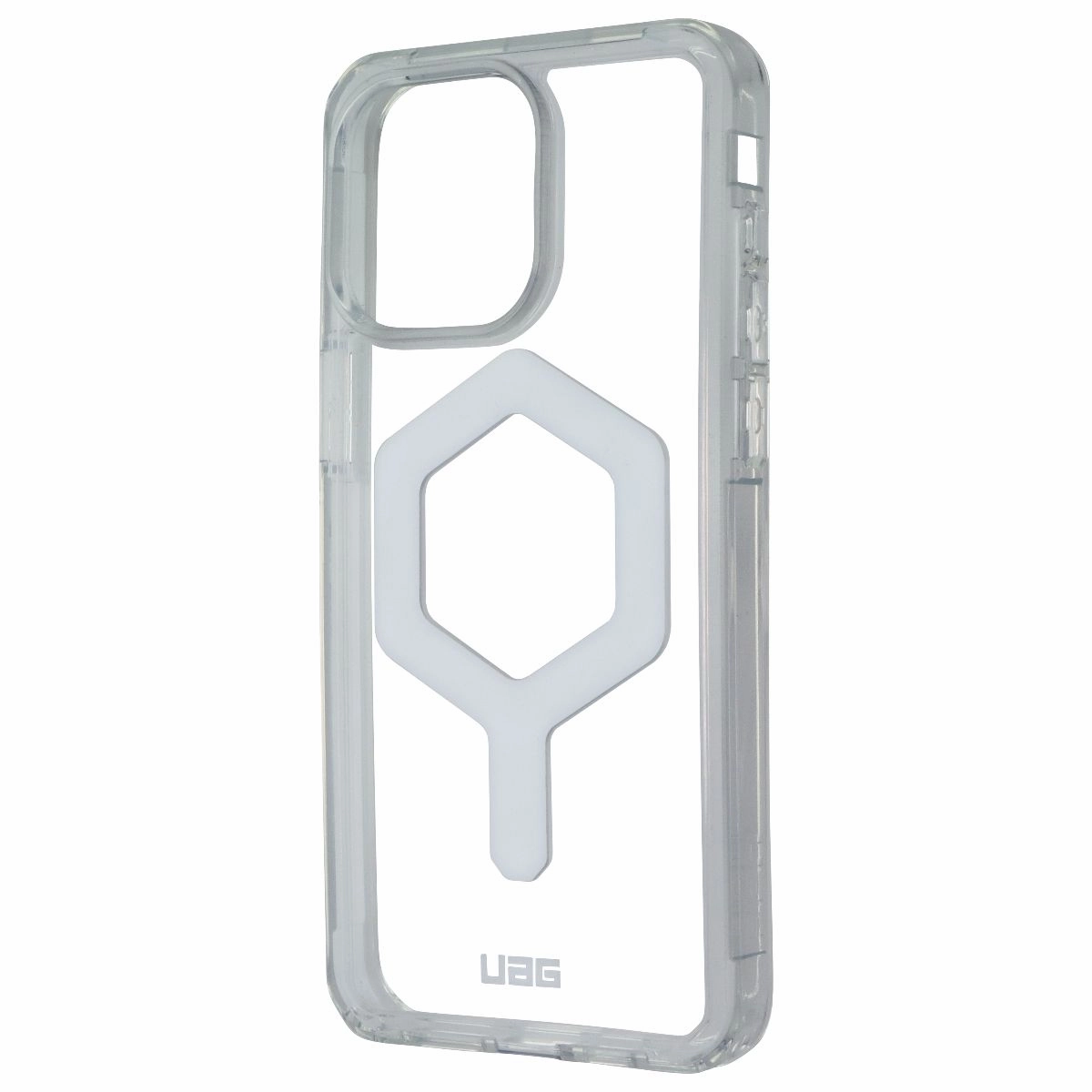 Stylish grip Urban Armor Gear Plyo Series Case for MagSafe for iPhone 16 Pro Max - Ice/White