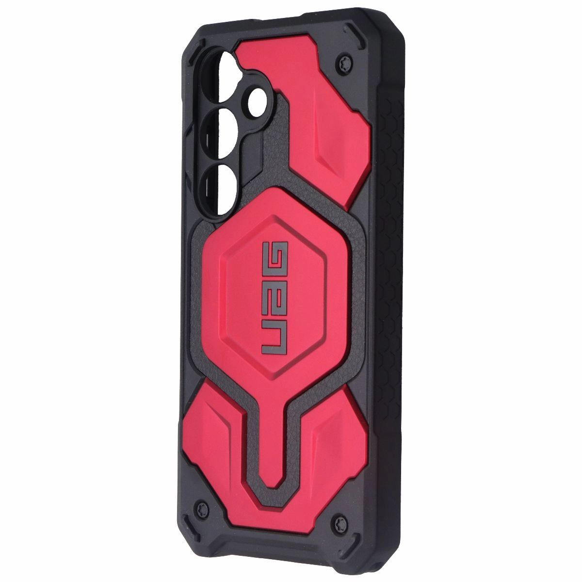 Urban Armor Gear UAG Monarch Series Case for Samsung Galaxy S24 - Red/Black Matte Layer