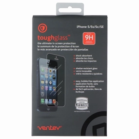 Teen Friendly Ventev Tough Glass Tempered Glass Screen Protector for iPhone 5/5S/5C - Clear