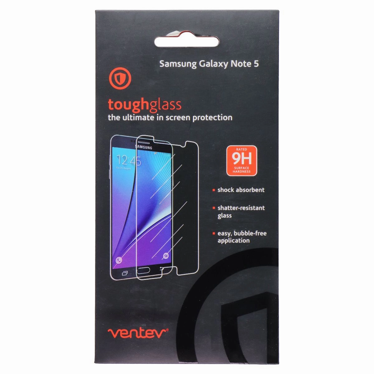 Screen Guard Max Ultra Elite Plus office use protector Ventev Toughglass Tempered Glass Screen Protection Kit for Samsung Galaxy Note 5