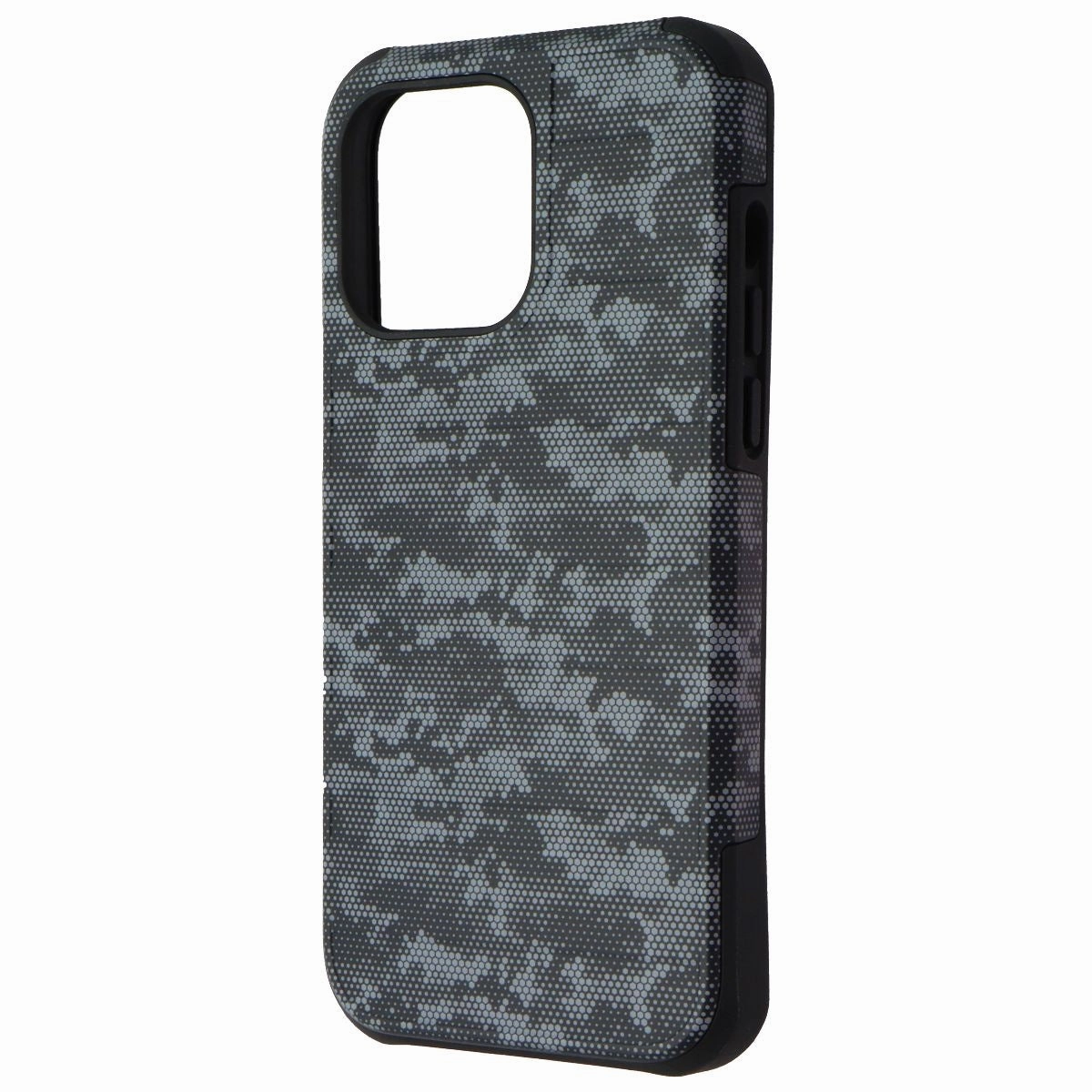 Polished Layer Flexible Grip Form Verizon Rugged Series Case for Apple iPhone 14 Pro Max - Black Camo