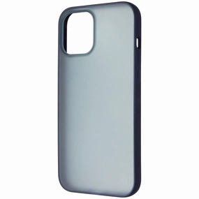 Soft Look Texture Verizon Slim Sustainable Case for Apple iPhone 12 Pro Max - Dark Blue/Frost
