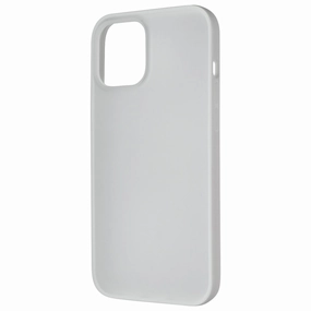 Luxury Coating Verizon Slim Sustainable Case for Apple iPhone 12 Pro Max - White/Frost