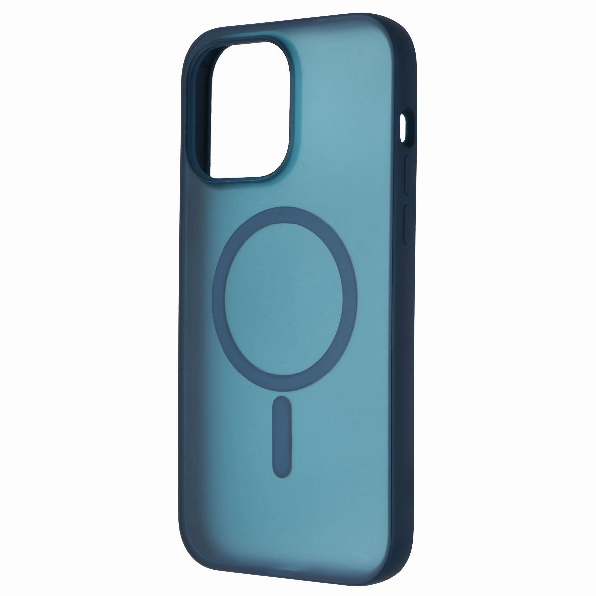 Matte Pattern Layer Comfort Style Verizon Slim Sustainable Case for MagSafe for iPhone 14 Pro Max - Inky Blue