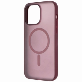 Verizon Slim Sustainable Case for MagSafe for iPhone 14 Pro Max - Zinfandel Rugged Edge Texture