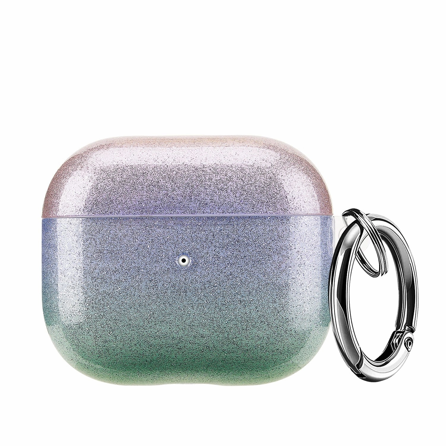 durable hybrid silicone protector soft flexible gradient commuter protector Inspire Series Sparkle Case - Apple AirPods (3rd Generation)