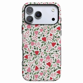 Vines of Love | Floral Heart Case Polished Detail Student Friendly