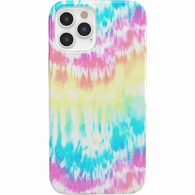 Wild & Free | Classic Rainbow Tie Dye iPhone Case Premium Build Layer Minimal Form