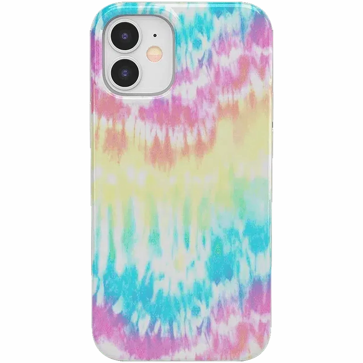 Wild & Free | Classic Rainbow Tie Dye iPhone Case Soft Touching