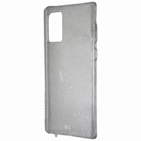 Case-Mate Sheer Crystal Case for Samsung Galaxy Note10 - Clear / Silver Glitter Stylish Edge Durable Texture