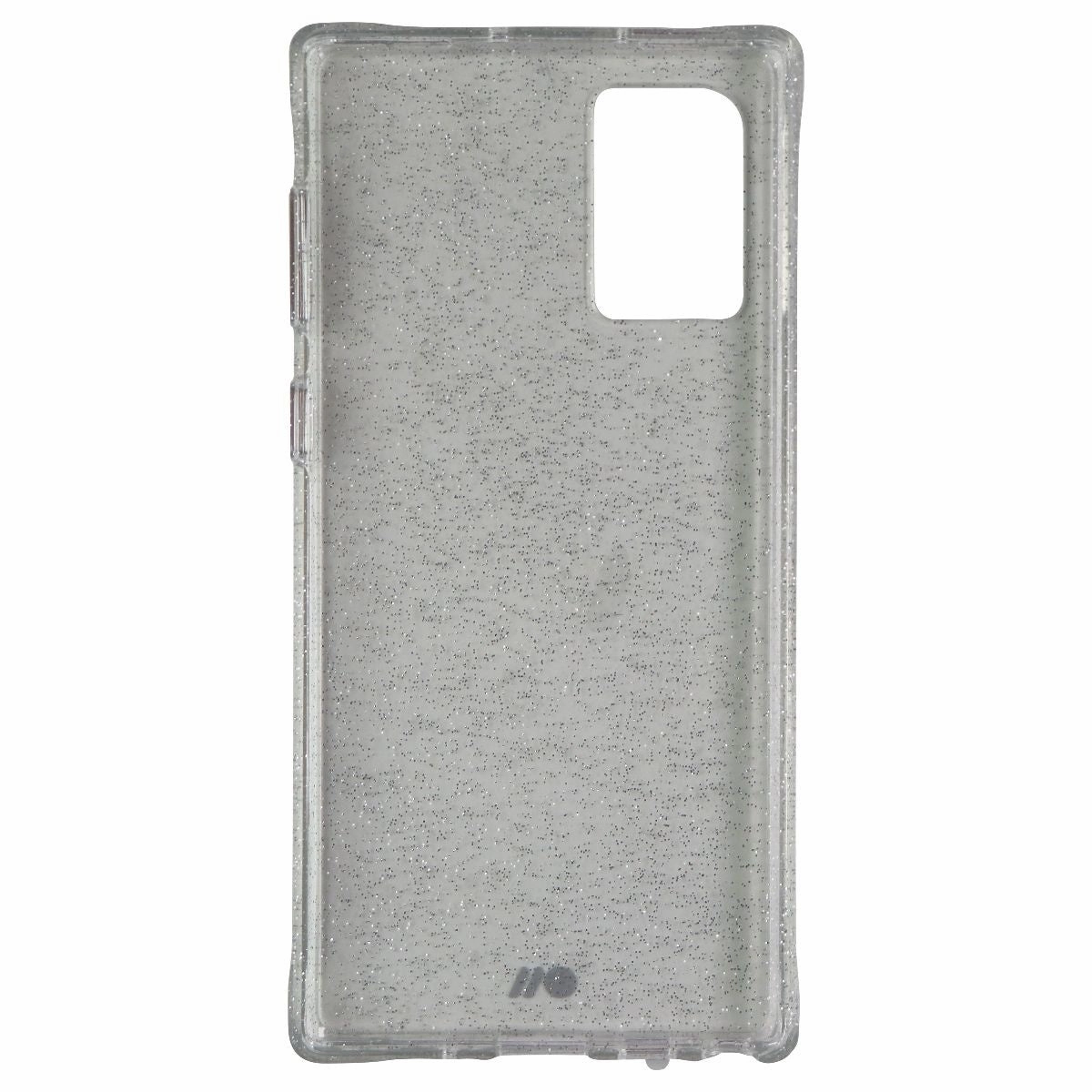 Rugged Build Soft Grip Case-Mate Sheer Crystal Case for Samsung Galaxy Note10 - Clear / Silver Glitter