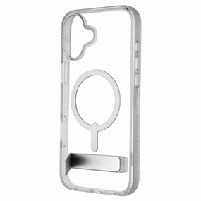 ZAGG Crystal Palace Snap Kickstand Case for MagSafe for iPhone 16 Plus - Clear Minimal Aesthetic