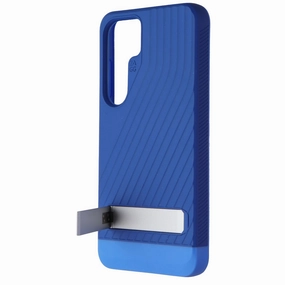 ZAGG Denali Case with Kickstand for Samsung Galaxy S24 - Cobalt Blue Elegant Build Texture Grip Texture