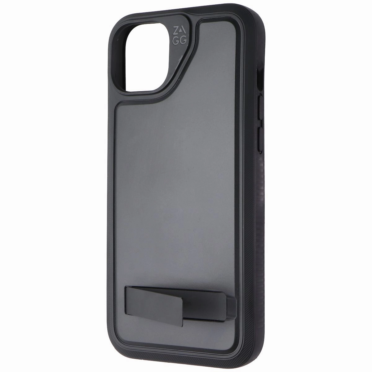 Vivid Detail ZAGG Everest Snap Case with Kickstand for Apple iPhone 15 Plus/14 Plus - Black