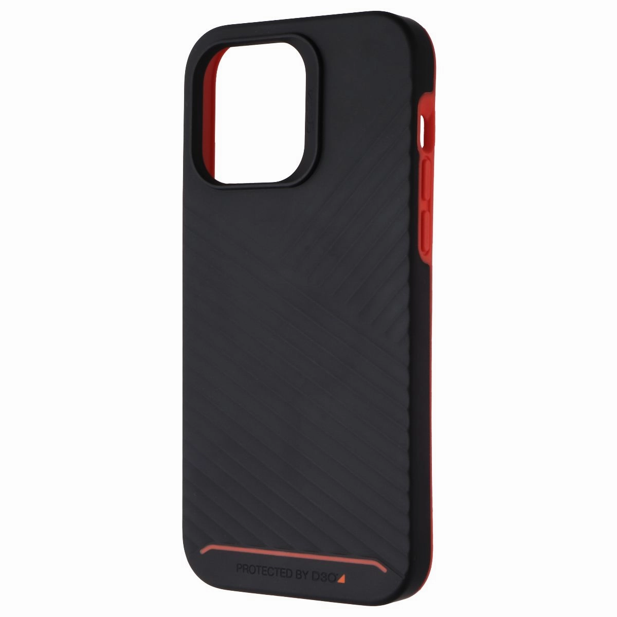 Clear Texture Handy Use ZAGG Gear4 Battersea Snap Series Case for Apple iPhone 14 Pro Max - Black/Red