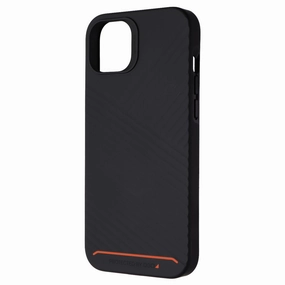 ZAGG Gear4 Denali Snap Series Case for MagSafe for Apple iPhone 14 Plus - Black Soft Finish Texture Transparent Look