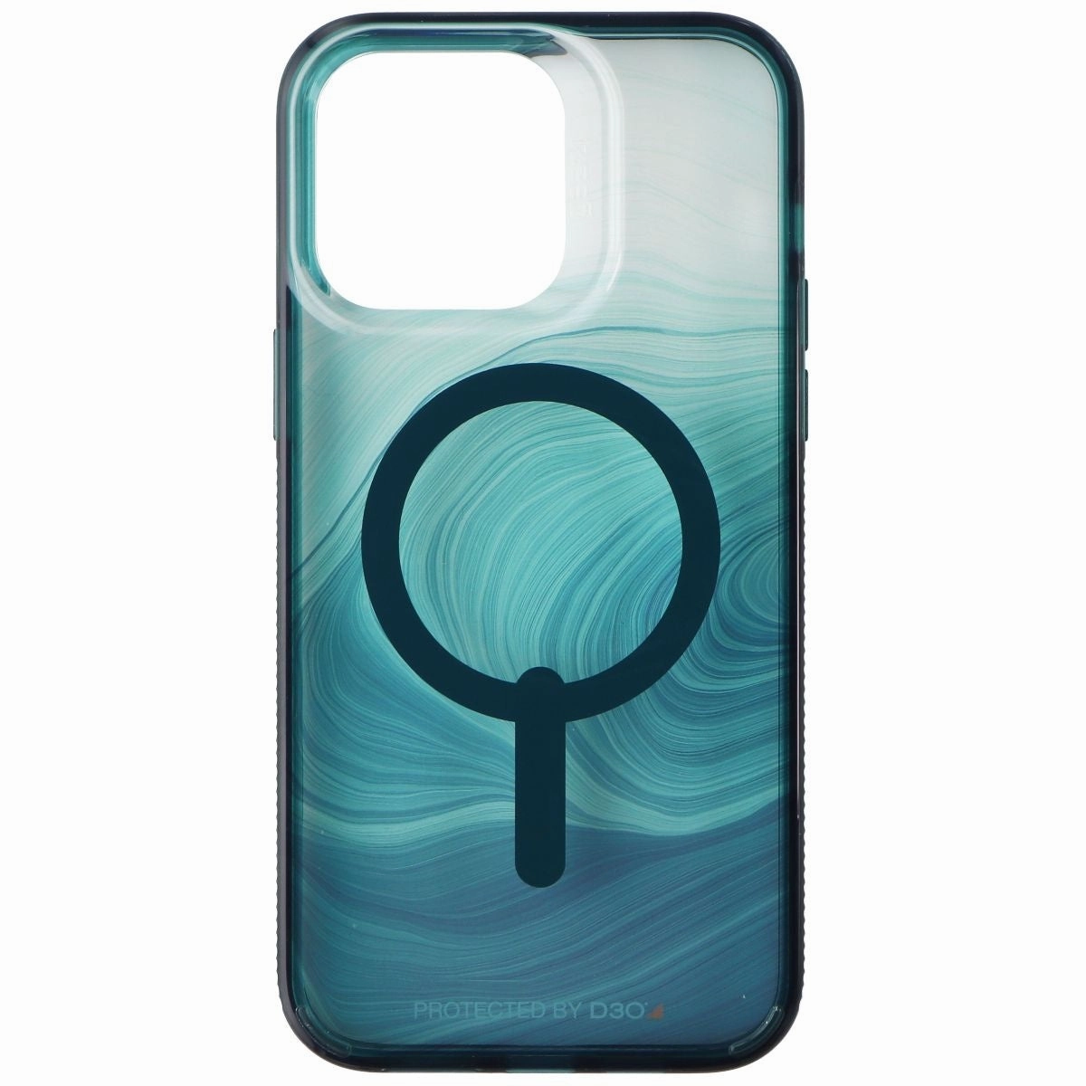 ZAGG Gear4 Milan Snap Case for MagSafe for Apple iPhone 14 Pro Max - Green Swirl Water shield Light Touch