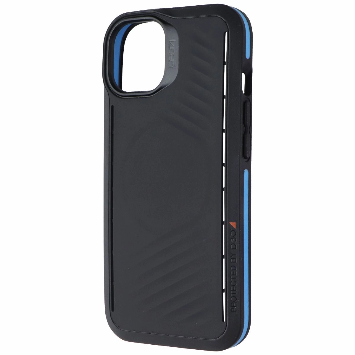 Trendy Accessory Protective Design Texture ZAGG Gear4 Vancouver Snap Case for MagSafe for Apple iPhone 13 - Black/Blue