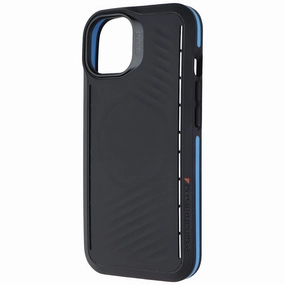 Trendy Accessory Protective Design Texture ZAGG Gear4 Vancouver Snap Case for MagSafe for Apple iPhone 13 - Black/Blue