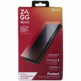 ZAGG Invisible Shield Fusion XTR3 Screen Protector for Samsung Galaxy S24 Ultra Device Safety