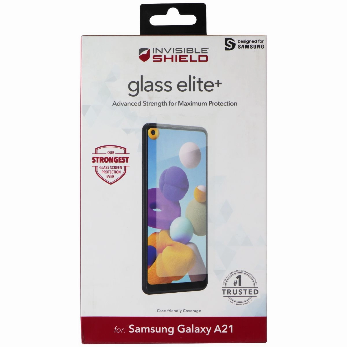 Screen Protection Ultra Elite ZAGG Invisible Shield (Glass Elite ) for Samsung Galaxy A21 - Clear