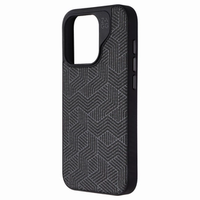ZAGG London Snap Series Case for Apple iPhone 15 Pro - Black Geo Dust proof