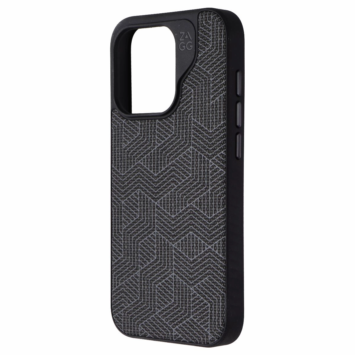 ZAGG London Snap Series Case for Apple iPhone 15 Pro - Black Geo Dust proof