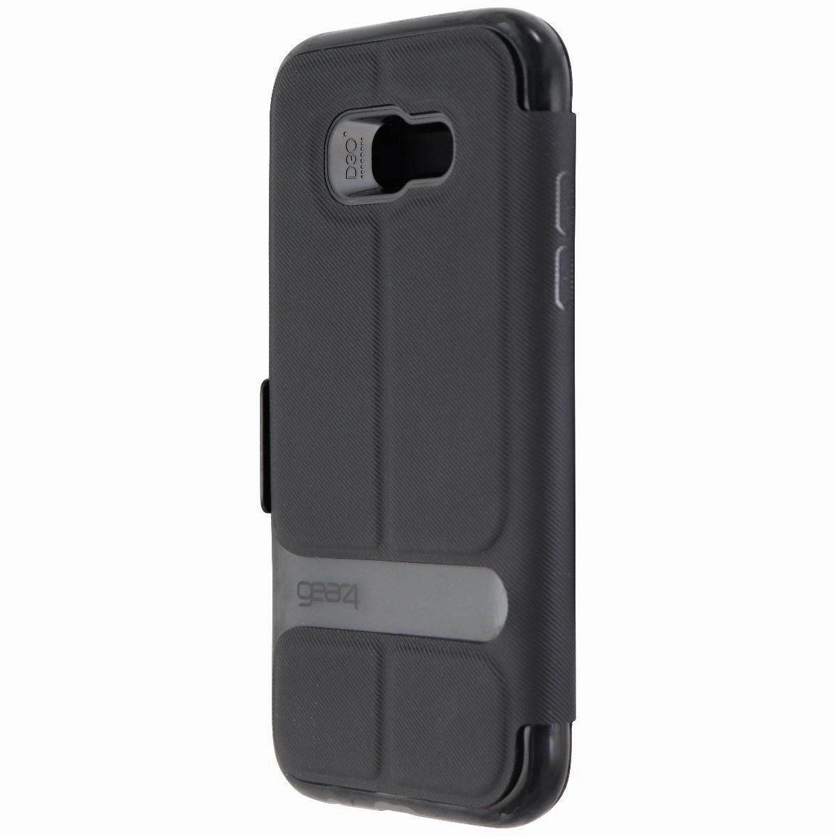 Modern Aesthetic Soft Layered Design ZAGG Oxford Series Folio Slim Case for Samsung Galaxy A5 (2017) - Black