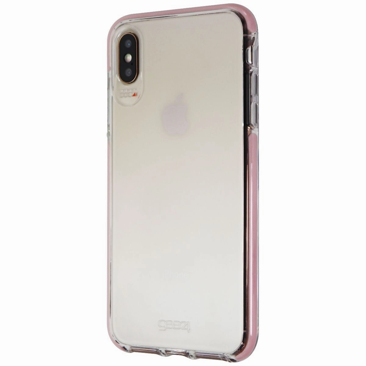 Refined Look Minimal Pattern Texture ZAGG Piccadilly Series Case for Apple iPhone XS Max - Rose Gold