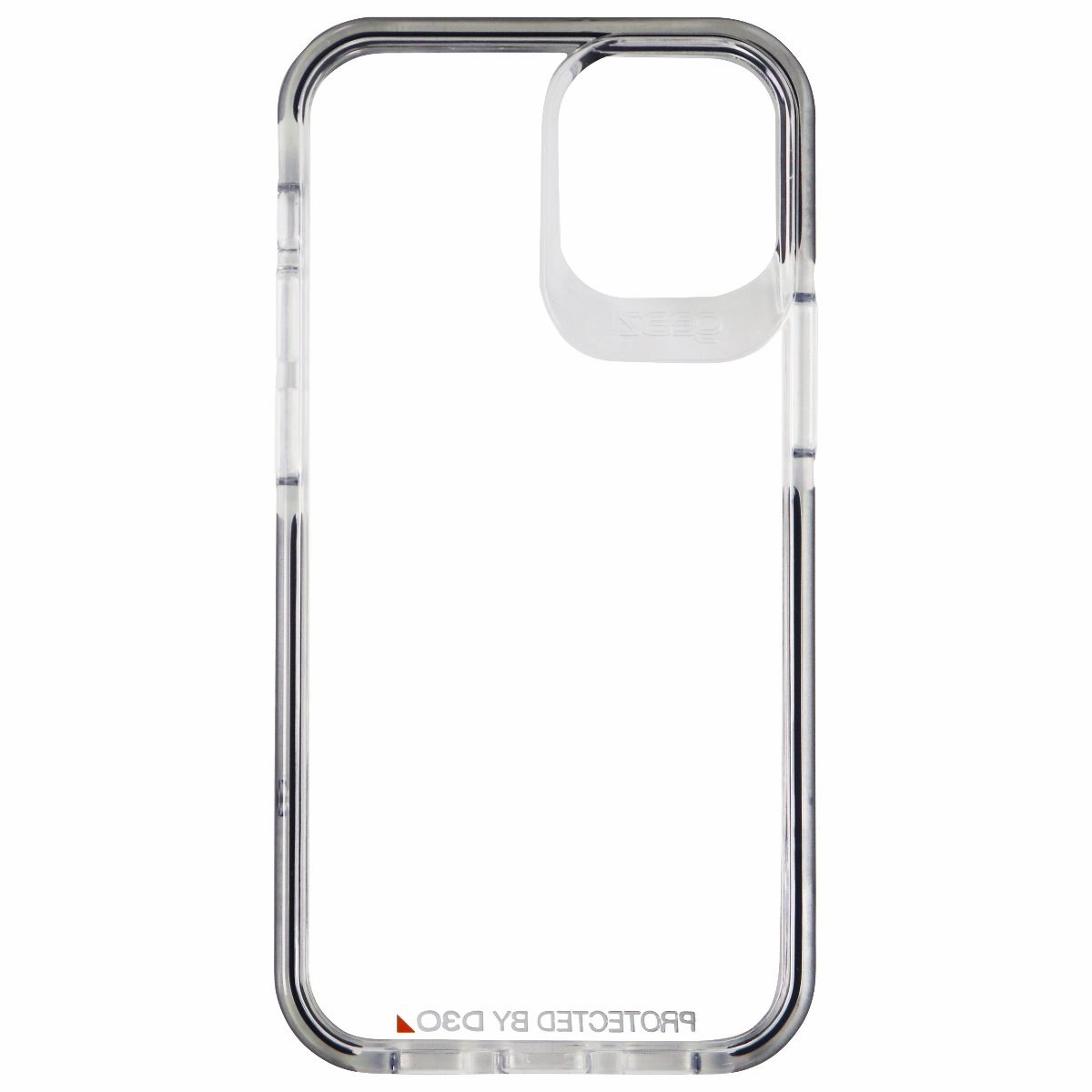 Pocket Ready Hybrid Look ZAGG Piccadilly Series Hard Case for Apple iPhone 12 mini - Clear / Black