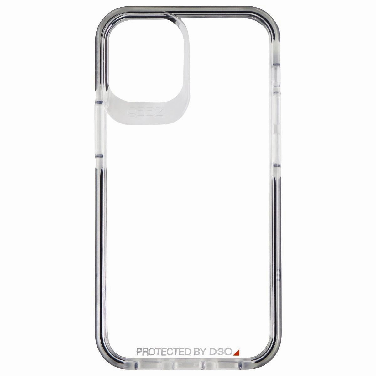 ZAGG Piccadilly Series Hard Case for Apple iPhone 12 mini - Clear / Black Soft Surface Design