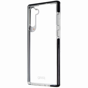 Sporty Appeal Soft Finish Texture ZAGG Piccadilly Series Protective Case for Samsung Galaxy Note10 - Clear/Black