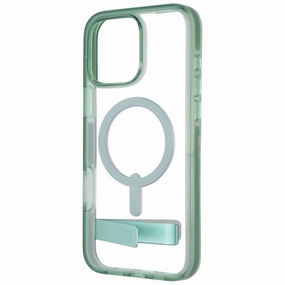 Tough Frame Modern Surface Design ZAGG Santa Cruz Kickstand Case for MagSafe for Apple iPhone 16 Pro Max - Green