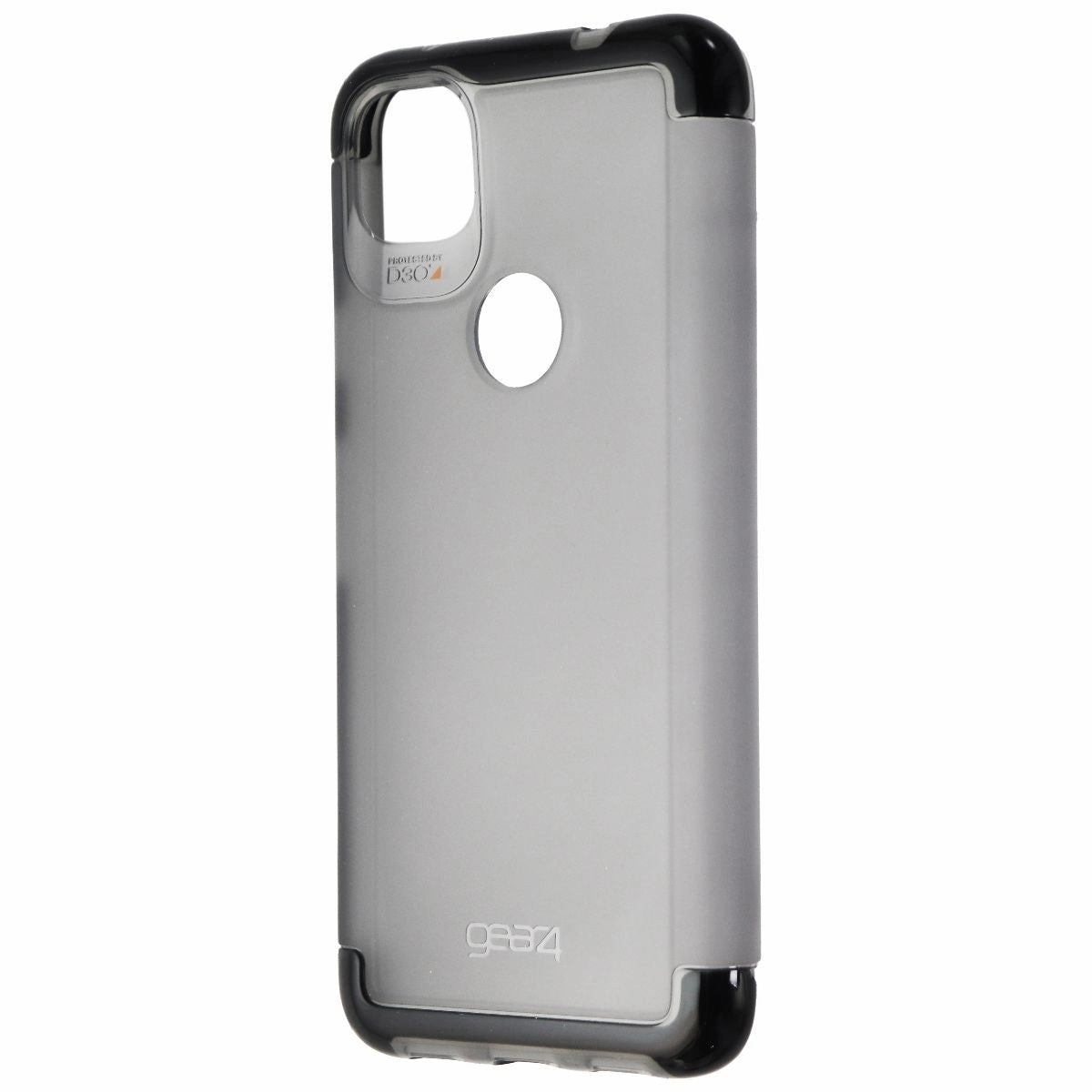 Polished Finish Texture Raised Edges ZAGG Wembley Palette Series Flexible Case for Google Pixel 4a (Non-5G) - Smoke