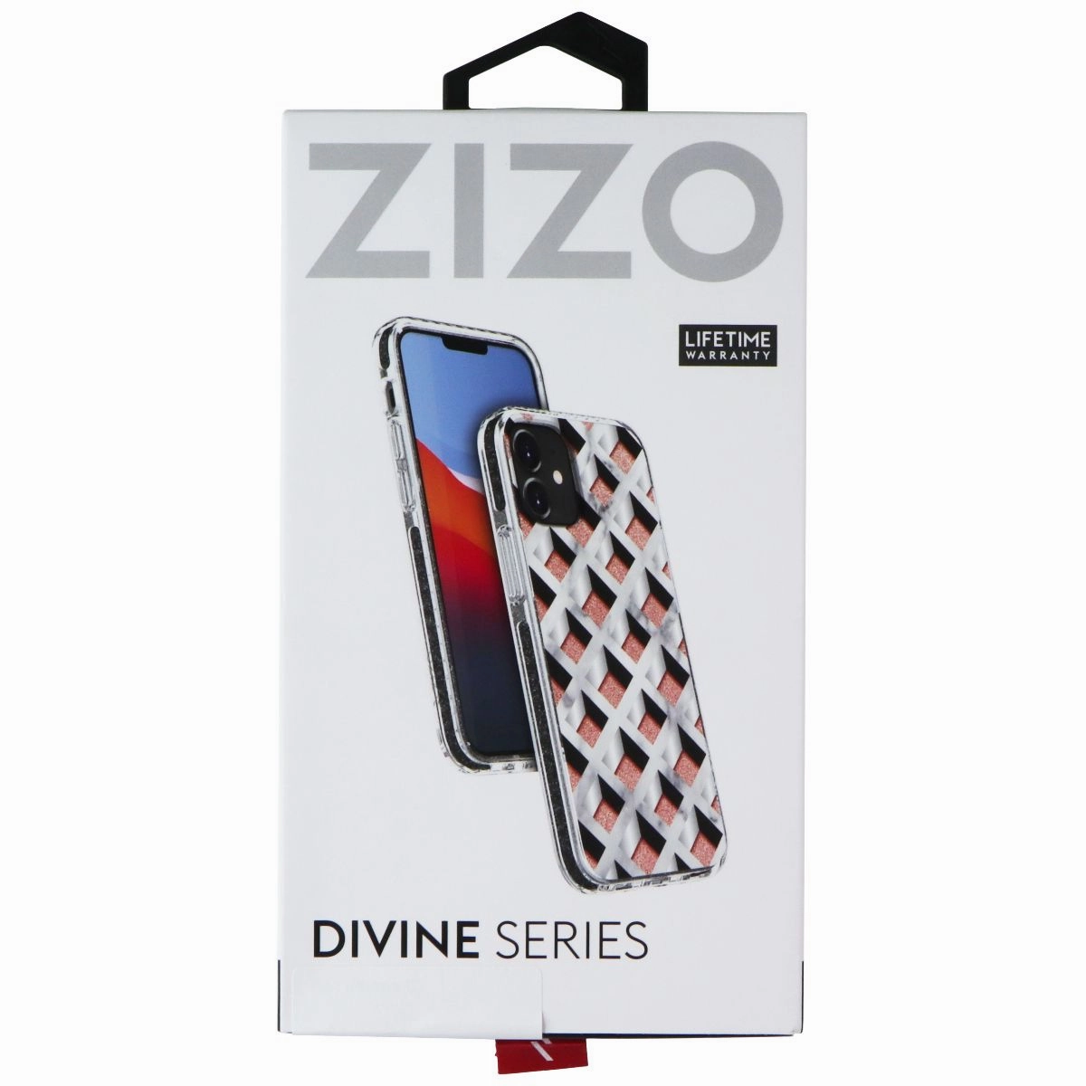 Vivid Texture Flexible Pattern ZIZO Divine Series Slim Case for Apple iPhone 12 Mini - Geo