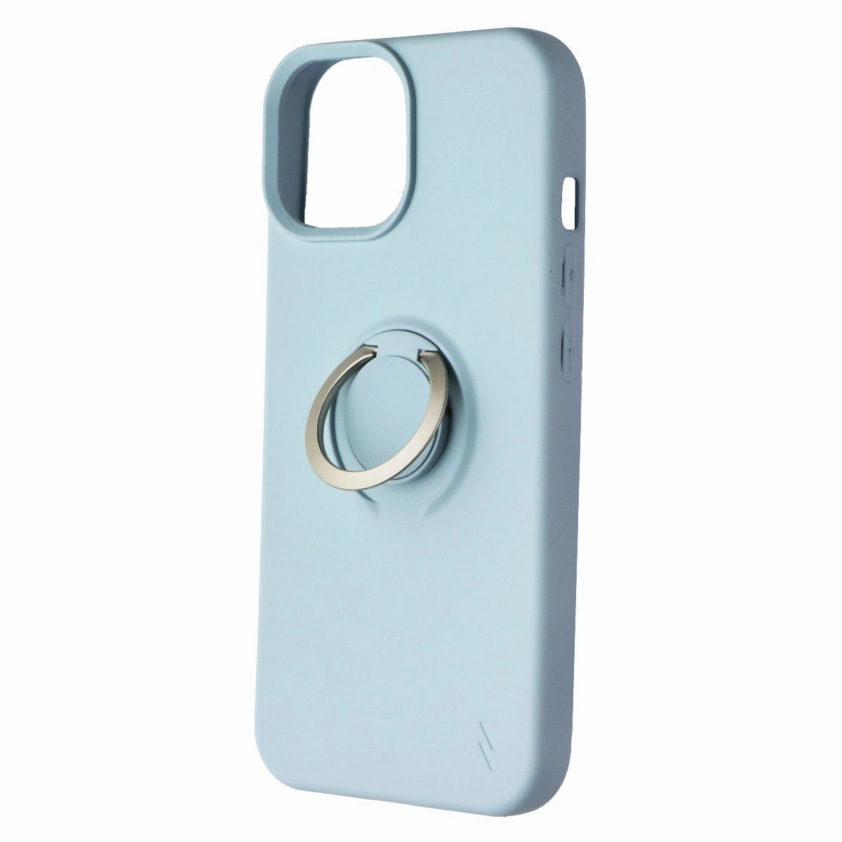 Zizo Revolve Series Case with Ring for Apple iPhone 15 - Pastel Blue Urban Minimalism Cushioned Edge