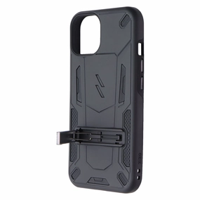 ZIZO Transform Series Kickstand Case for Apple iPhone 13 - Black Flexible frame Daily Durability